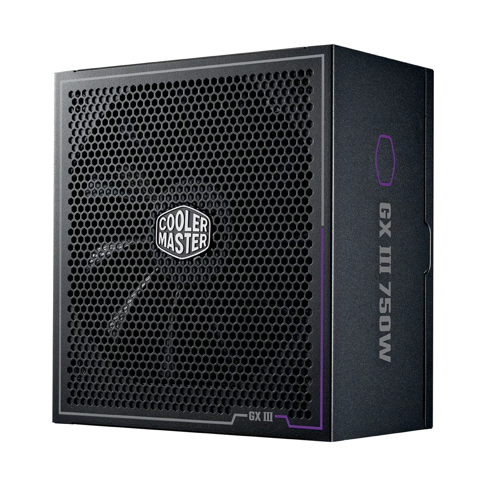Cooler Master Gx3 750W Gold 80 Plus Modular A/Uk Cord Power Supply - Black