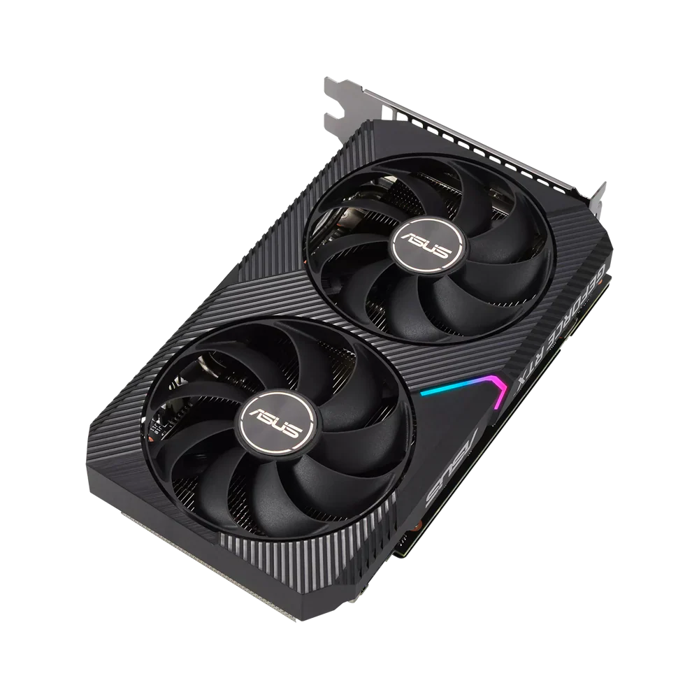 Asus Dual Nvidia Geforce Rtx 3050 Oc 8Gb Gddr6 Graphic Card - Black