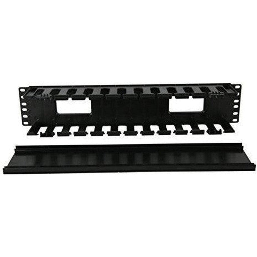 3M 19'' 2U Cable Management Full Plastic