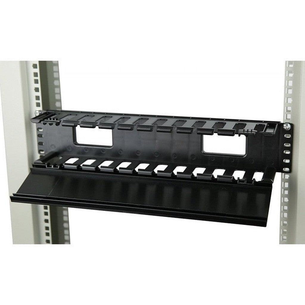 3M 19'' 2U Cable Management Full Plastic