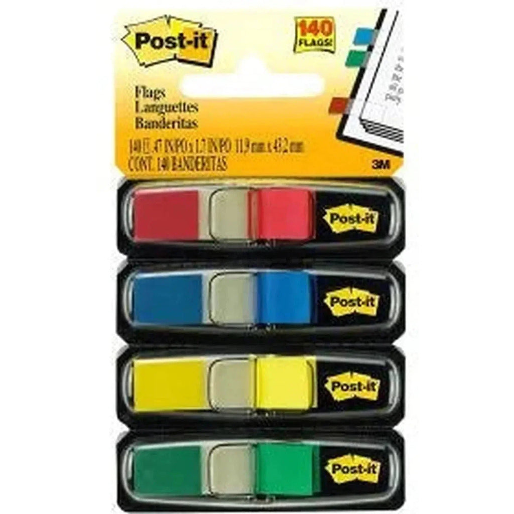 3M Post It Color Flags 140pcs/Pck