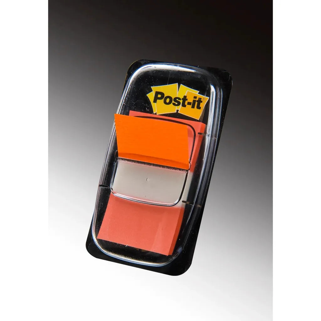 3M Post-it Flags Value Pack, Orange, 1 in Wide, 50/Dispenser