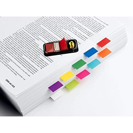 3M Post-it Flags Value Pack, Red, 1 in Wide, 50/Dispenser