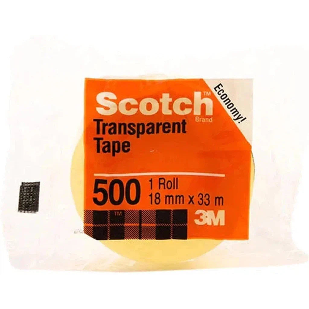 3M Scotch 500-1236C Scotch Utility Tape 1/2 In 36 Yd