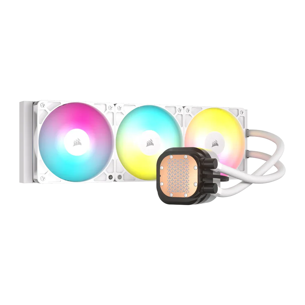 Corsair Nautilus 360 Rs Argb Liquid Cpu Cooler - White