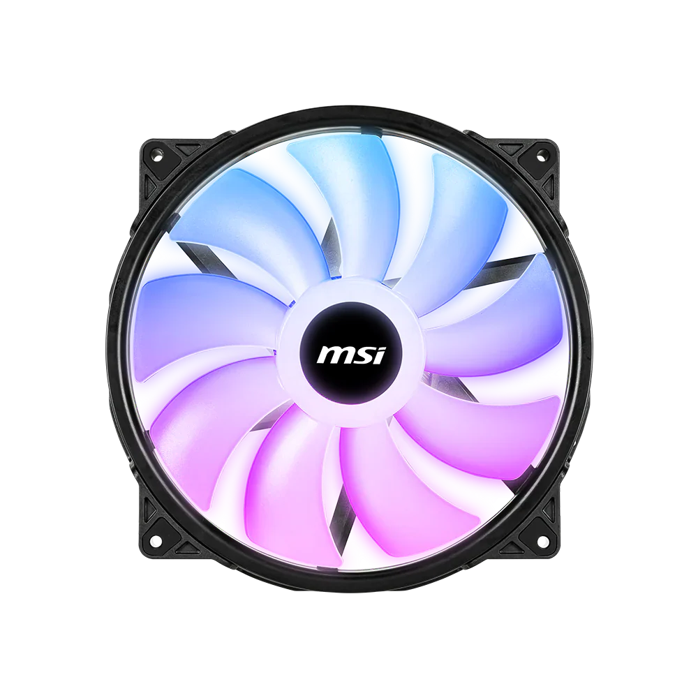 Msi Mag Max F20A-1 200Mm Argb Case Fan Black