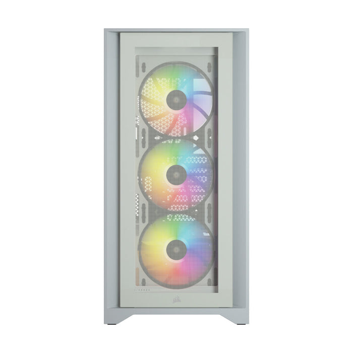 Corsair Icue 4000X Rgb Mid Tower Case White