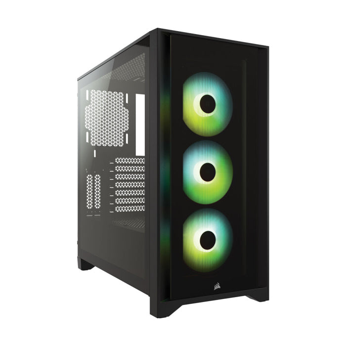Corsair Icue 4000X Rgb Mid Tower Case Black