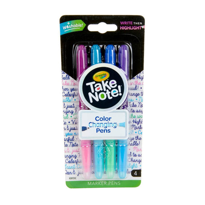 Crayola 4 CT COLOR CHANGING PENS