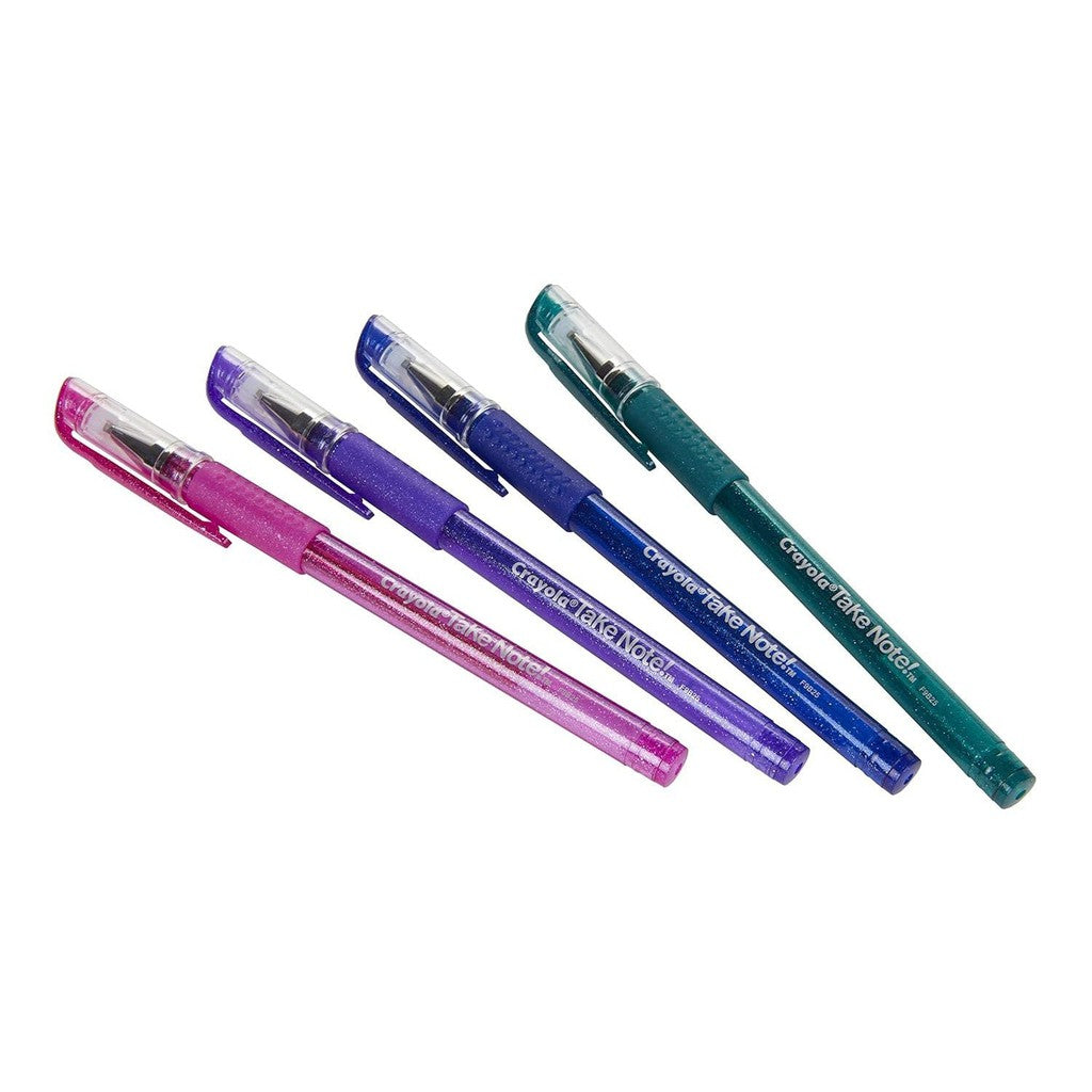 Crayola 4 CT IRIDESCENT GEL PENS