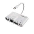 Promate 4-in-1 Multimedia Hub with Lightning Connector