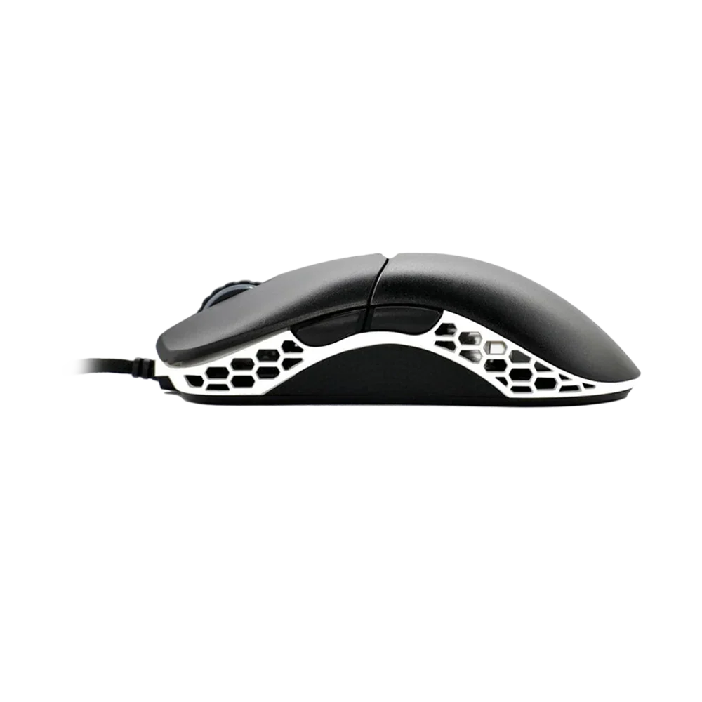 Ducky Feather Rgb Wired Kailh Switch Gaming Mouse - Black/White