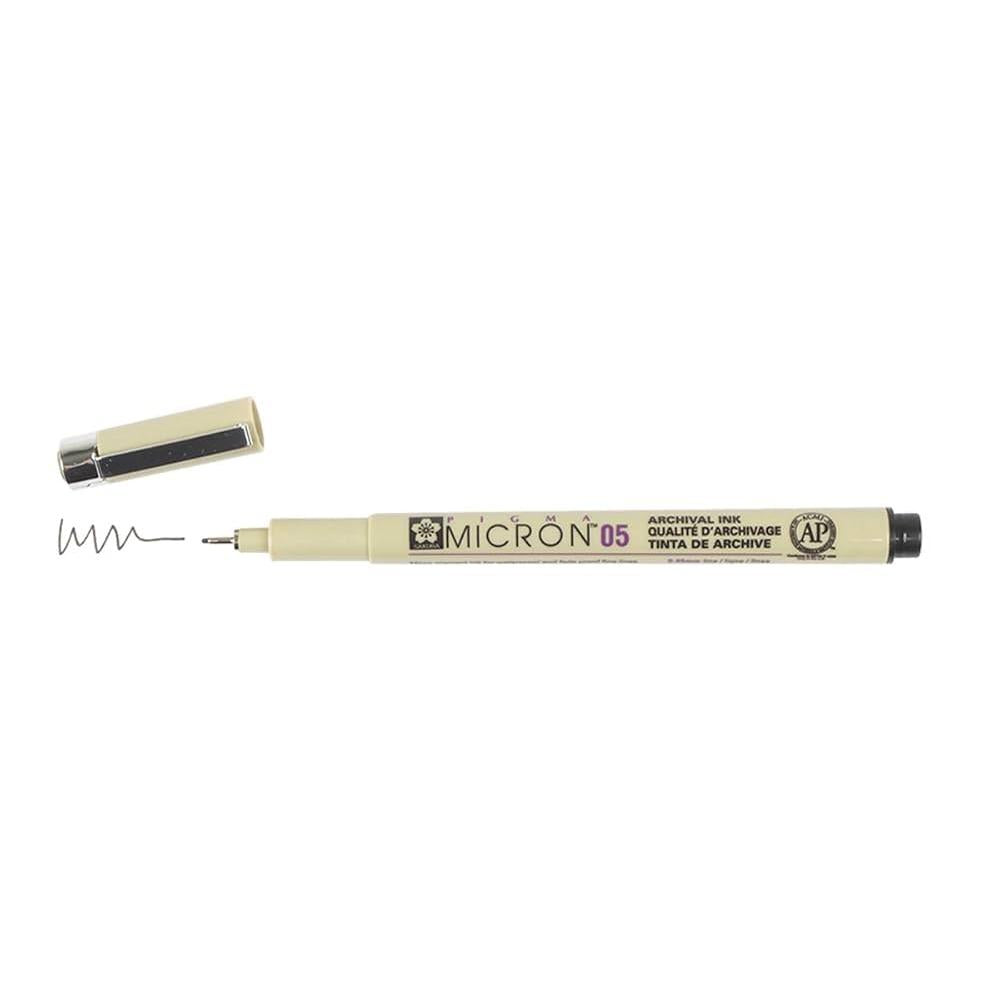 Sakura Pigma Micr.05 Blck Rd Blist.2
