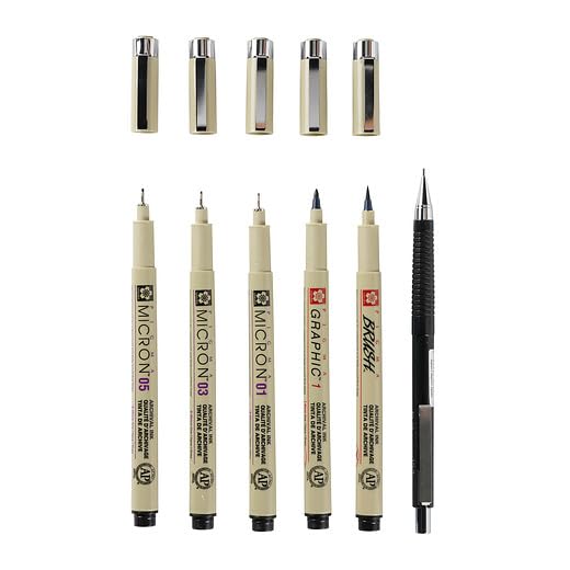 Sakura Manga Pigma Tool Set 6