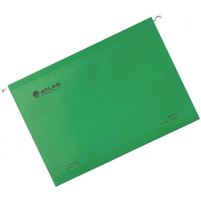Atlas Suspension Hanging Files Fs, 50Pcs Box - Green Color