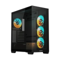 Gigabyte C500 Panoramic Stealth Mid Tower Case Black