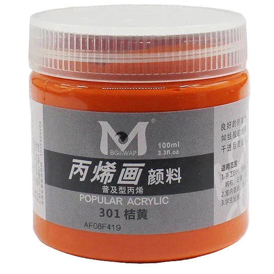 Art Ranger – Acrylic Color 100Ml (301) Orange Yellow