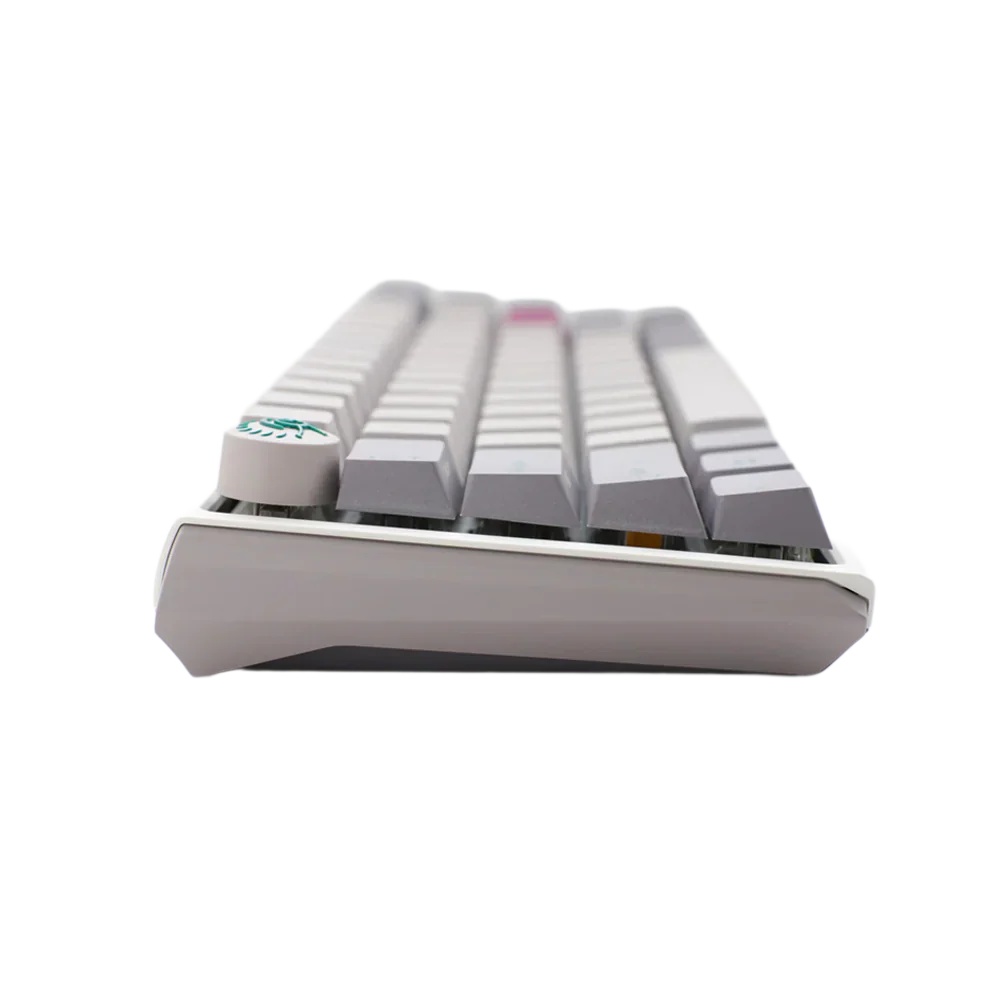 Ducky One 3 Sf Pbt Hot Swap Blue Switch Cherry Rgb Wired Mechanical Gaming Keyboard Arabic - Mist Grey