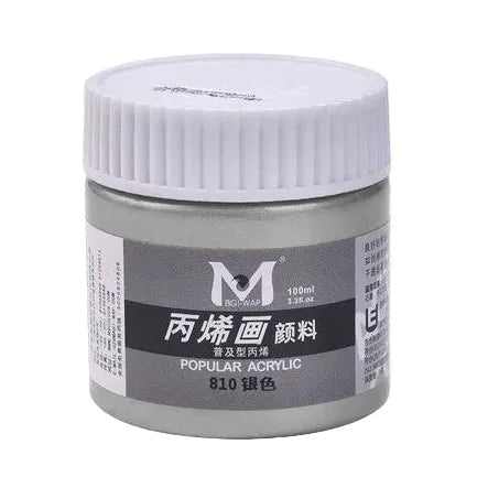 Art Ranger – Acrylic Color 100Ml (810) Silver
