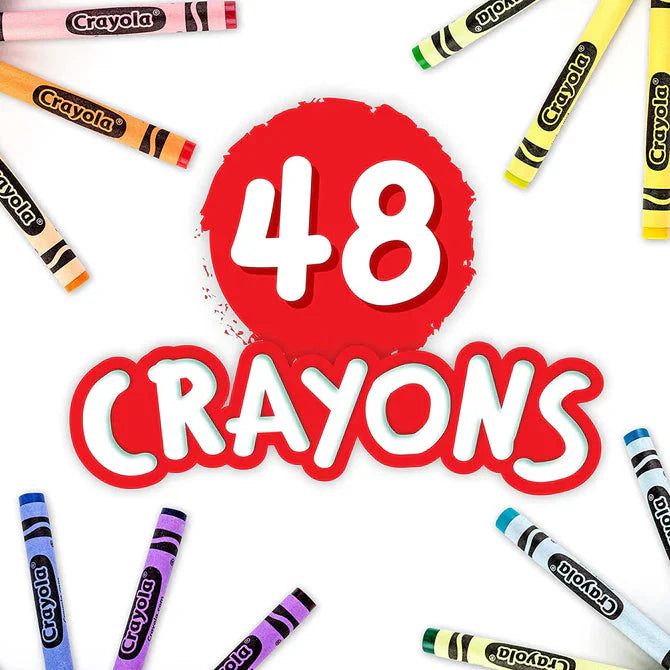 Crayola 48 ct Non Peggable Crayons