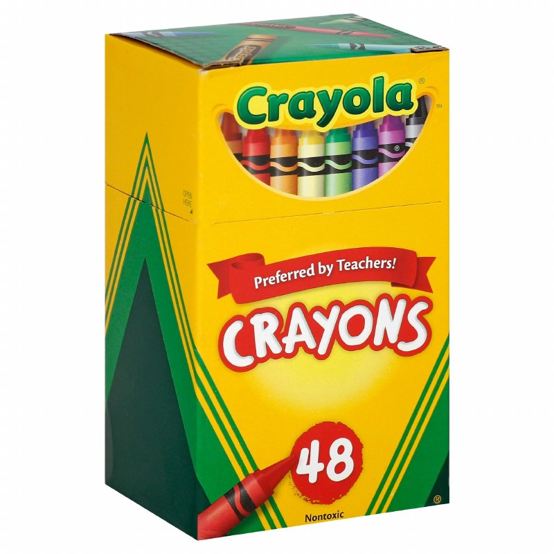 Crayola 48 ct Non Peggable Crayons