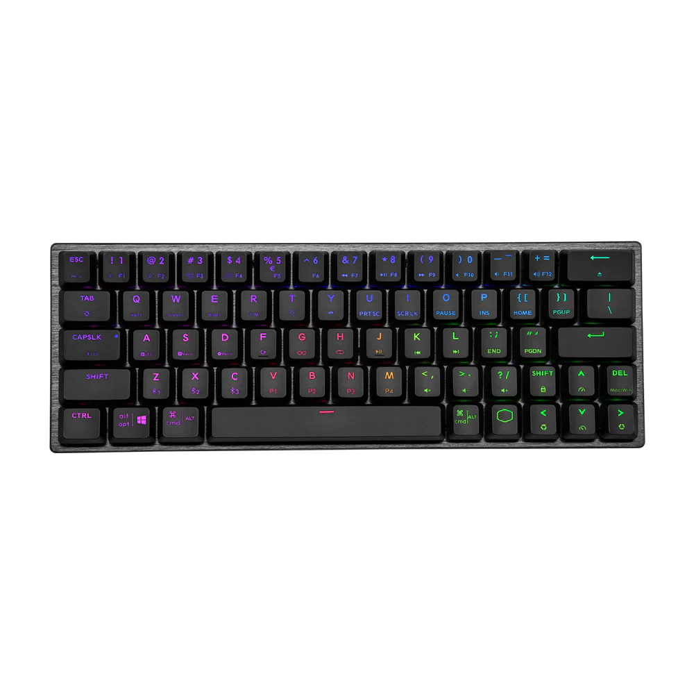 Cooler Master Sk622 Rgb Wireless Ttc Red Switch Mechanical Keyboard Space Gray
