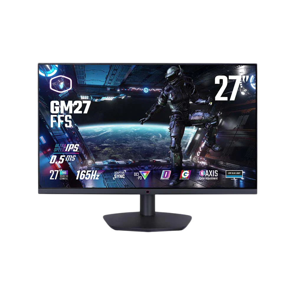 Cooler Master Gm27-Fss 27 Inch Fhd Ultra Ips 165Hz Gaming Monitor - Black