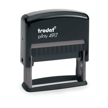 4917 PRINTY BLACK, BLUE PAD