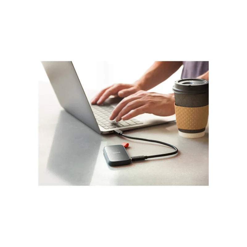 SanDisk 2TB Portable SSD - Up to 800MB/s, USB-C, USB 3.2 Gen 2 SDSSDE30-2T00-G26