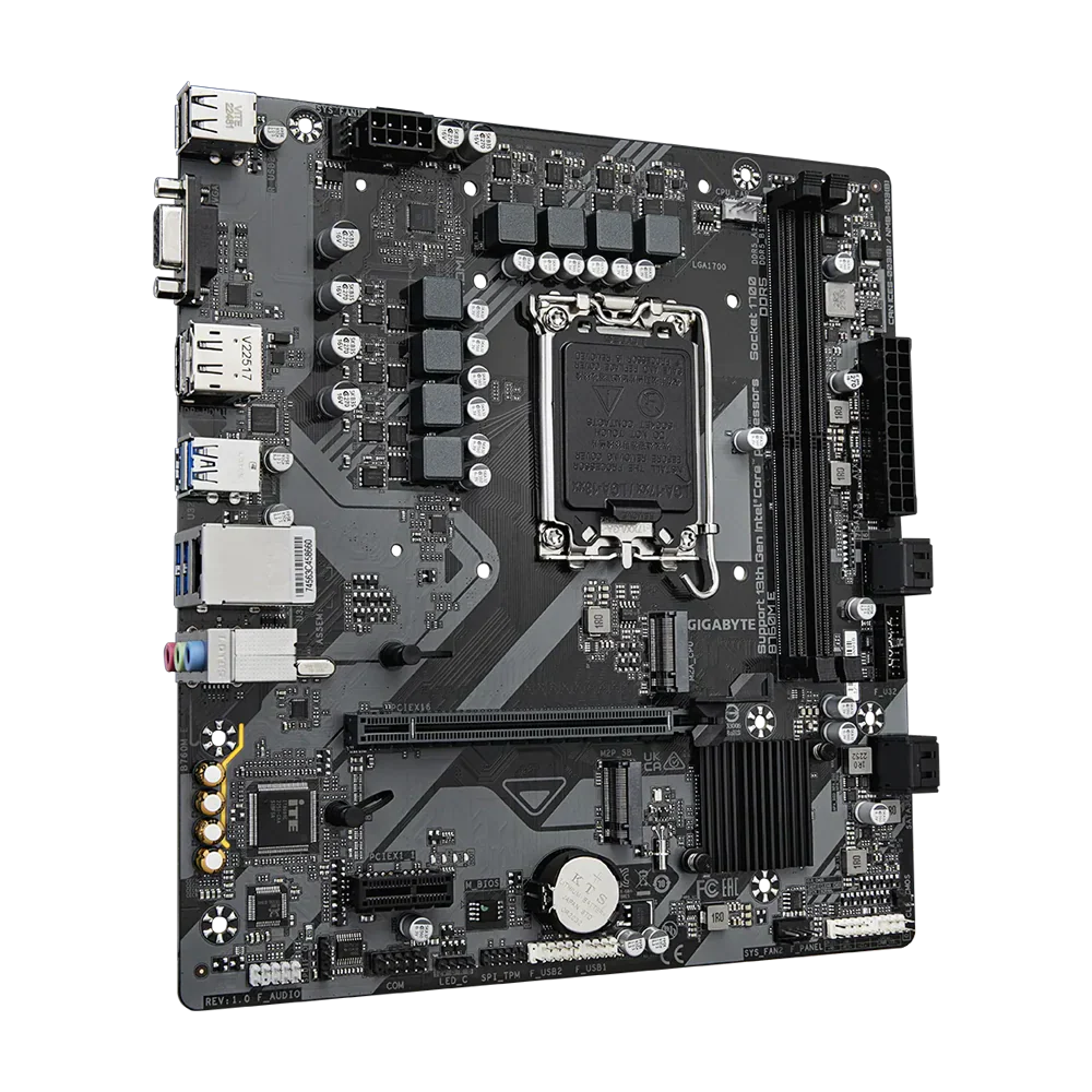 Gigabyte B760M E Ddr5 Motherboard - Black