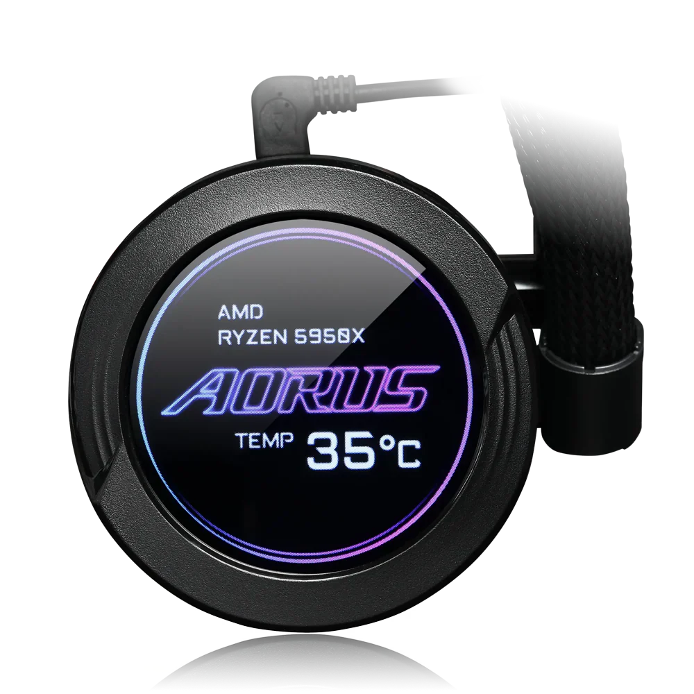 Gigabyte Aorus Waterforce X 360 Aio Liquid Cooler Black