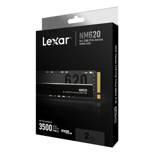 Lexar 2TB NM620 M.2 NVMe SSD PCIe 3×4, 3500MB/s