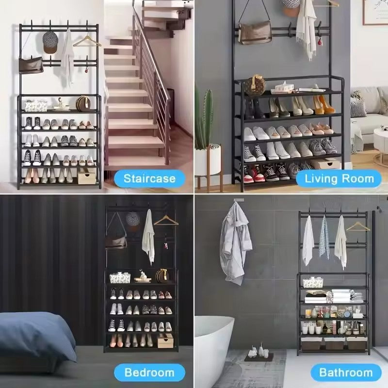 5 Layer Clothe & Shoe Rack