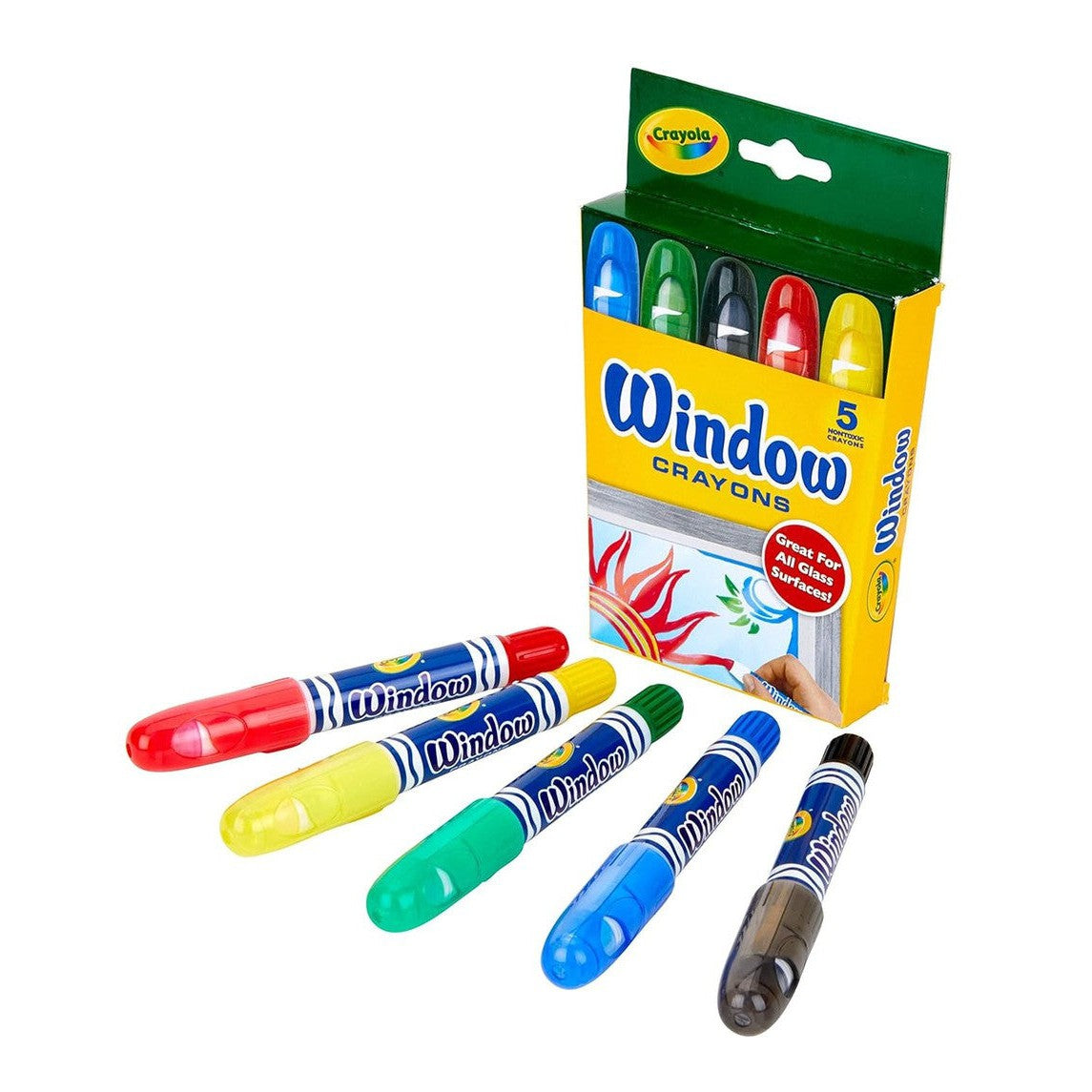 Crayola 5 ct window Crayons