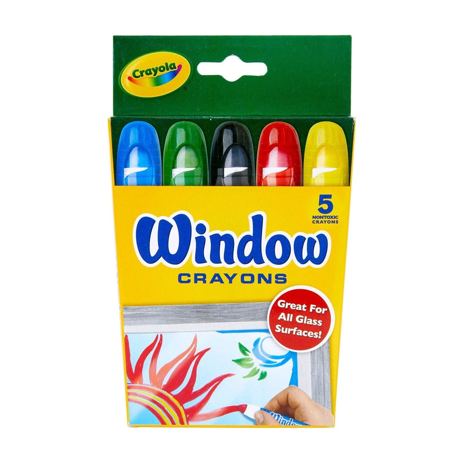 Crayola 5 ct window Crayons