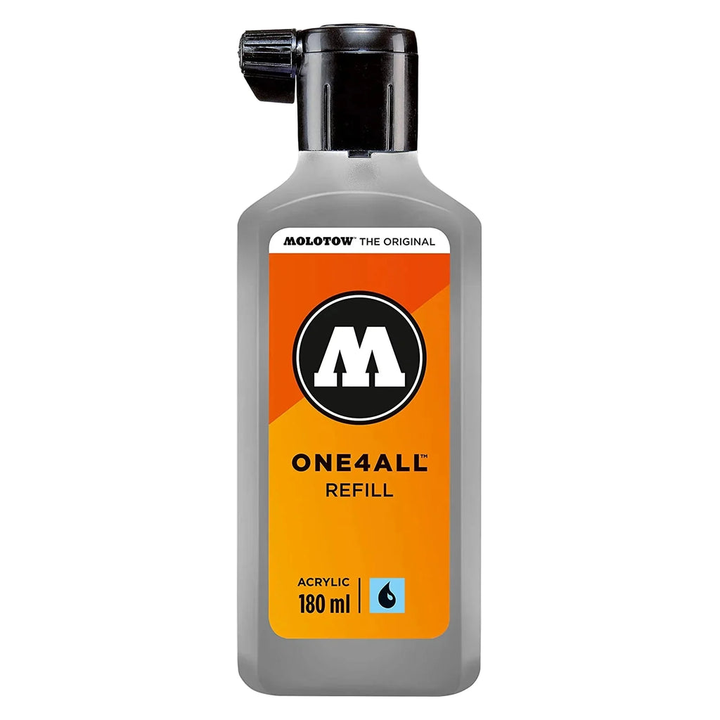 Molotow One 4 All Acrylic Paint Refill 180ml - Cool Grey Pastel