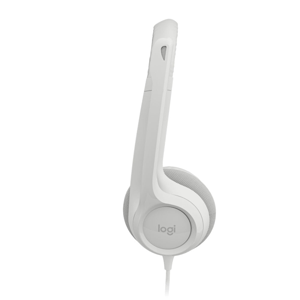 Logitech H390 USB Headset - White
