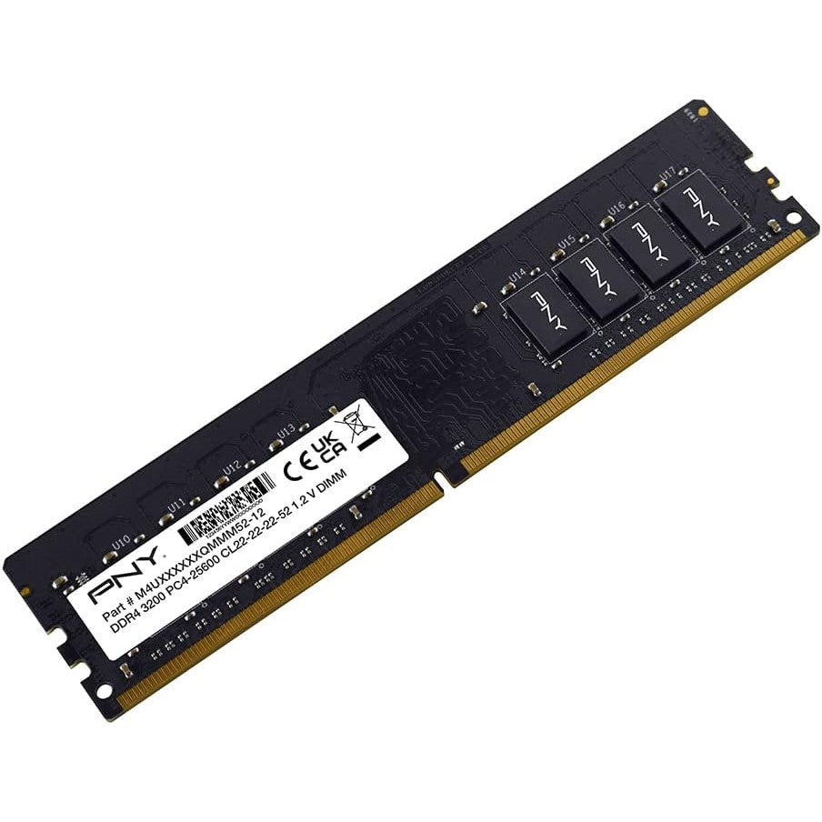 PNY 8GB DDR4 3200Mhz DIMM Memory Desktop (MD8GSD43200-TB)