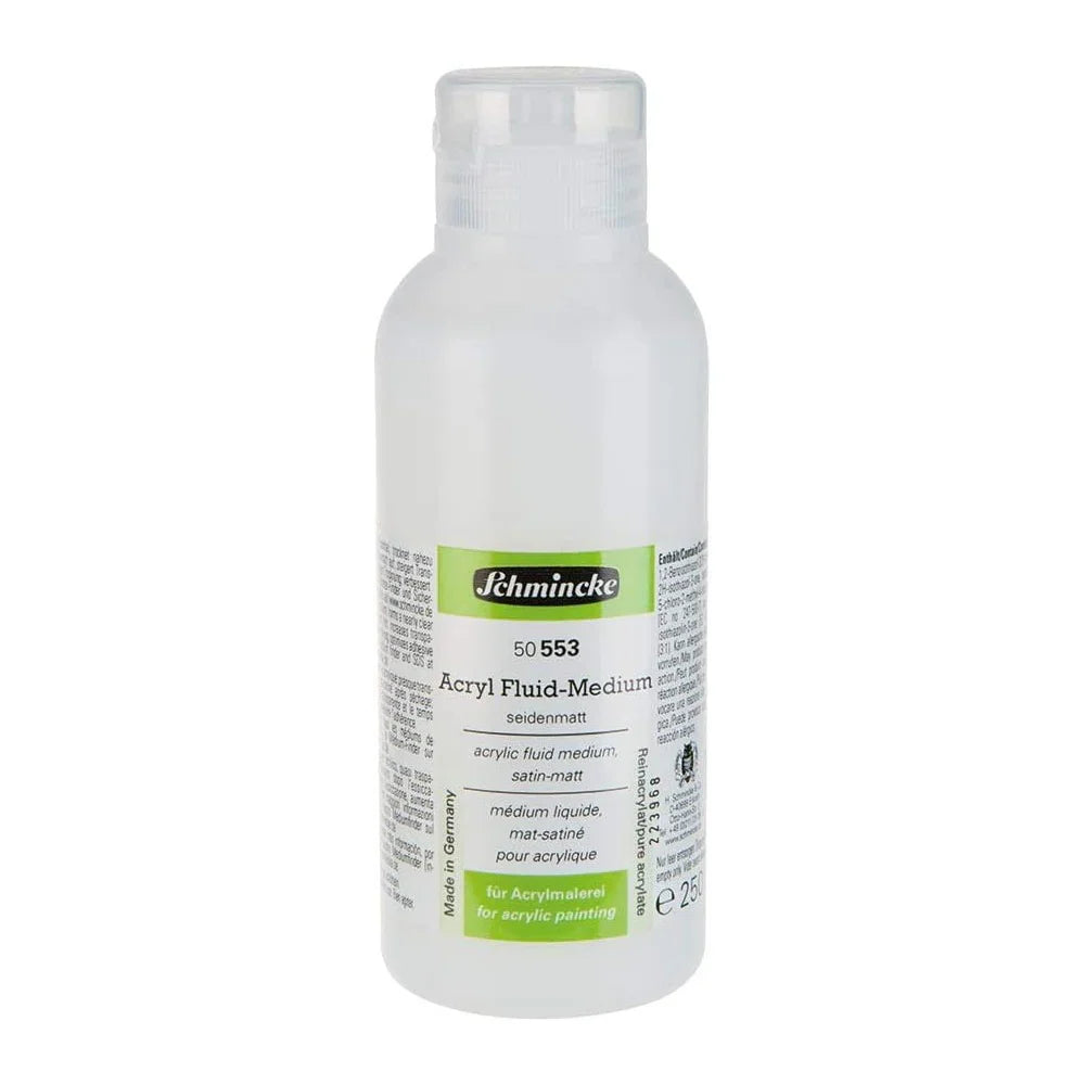 Schmincke Acrylic Fluid Medium Satin Matt, 250ml (50553)