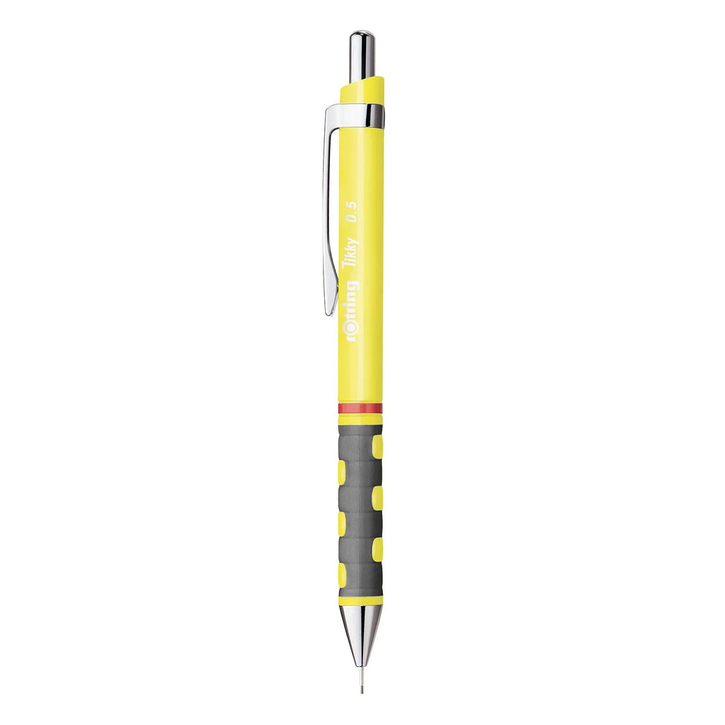 Rotring Tikky Mechanical Pencil, 0.5Mm, Neon Yellow