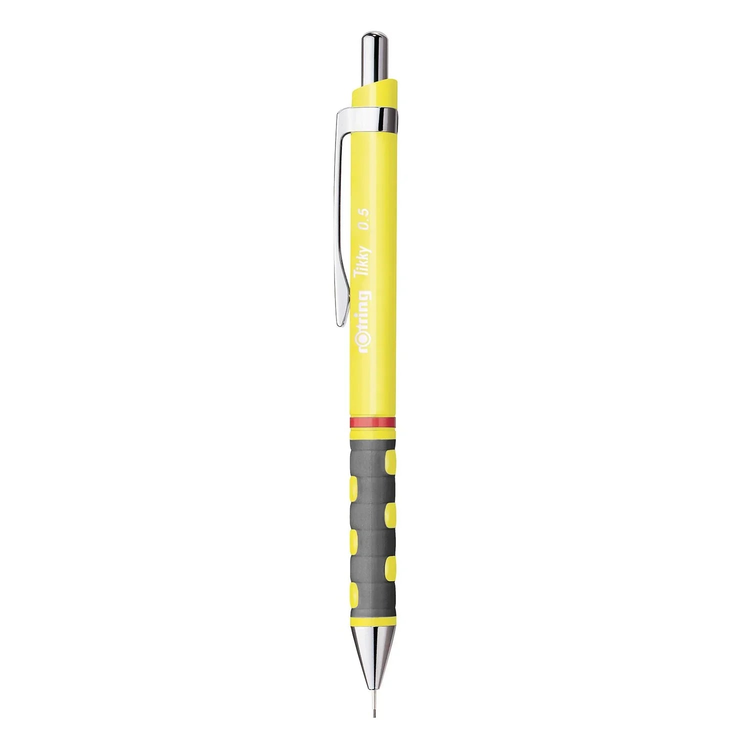 Rotring Tikky Mechanical Pencil, 0.5Mm, Neon Yellow
