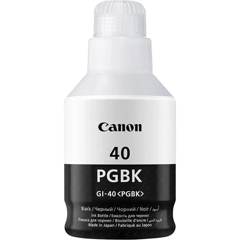 Canon Gi 40 PGBK Black High Yield Ink Bottle (3385C001)