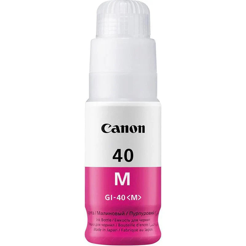 Canon Gi 40 Magenta High Yield Ink Bottle (3401C001)