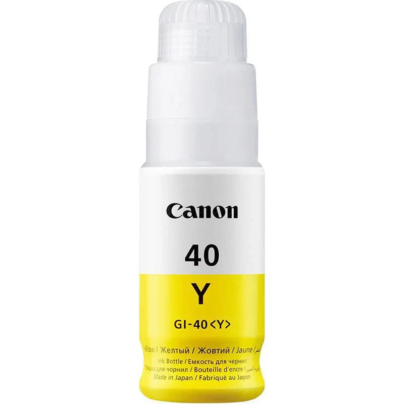 Canon Gi 40 Yellow High Yield Ink Bottle (3402C001)