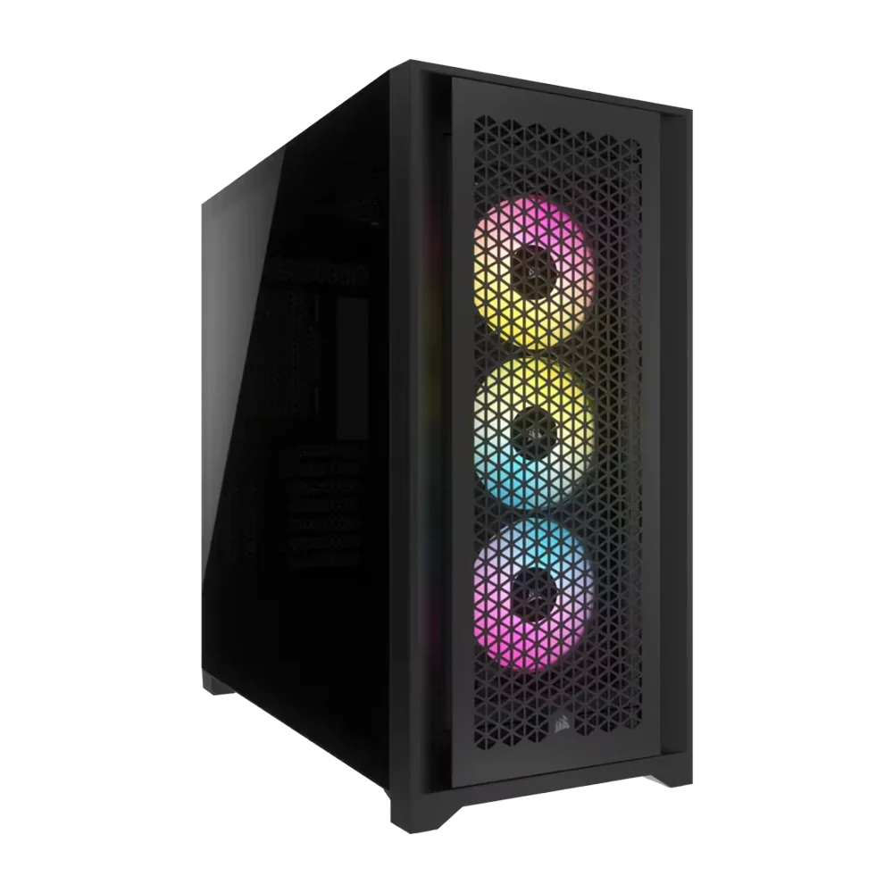 Corsair Icue 5000D Rgb Airflow Tempered Glass Mid Tower Black