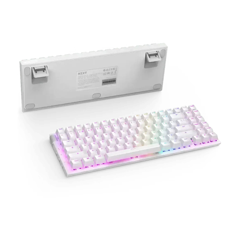 Nzxt Function 2 Mini Tkl Wired Optical Gaming Keyboard White