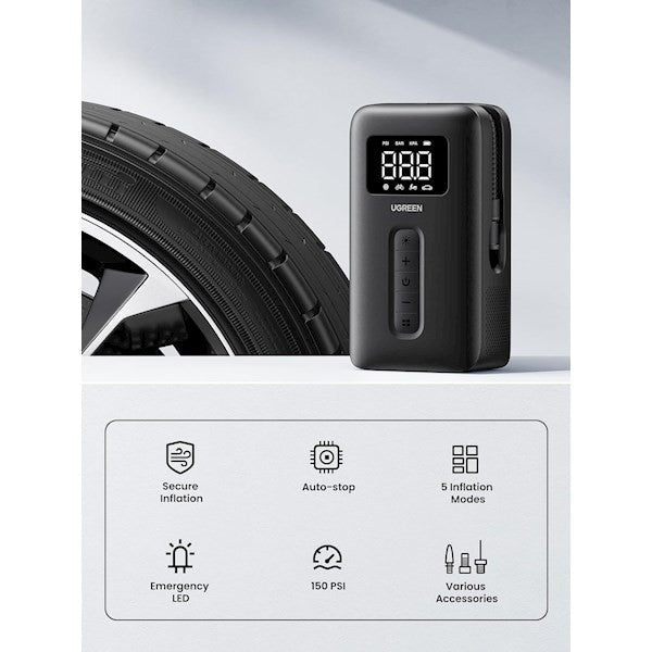 UGREEN Portable Tire Inflator CD259