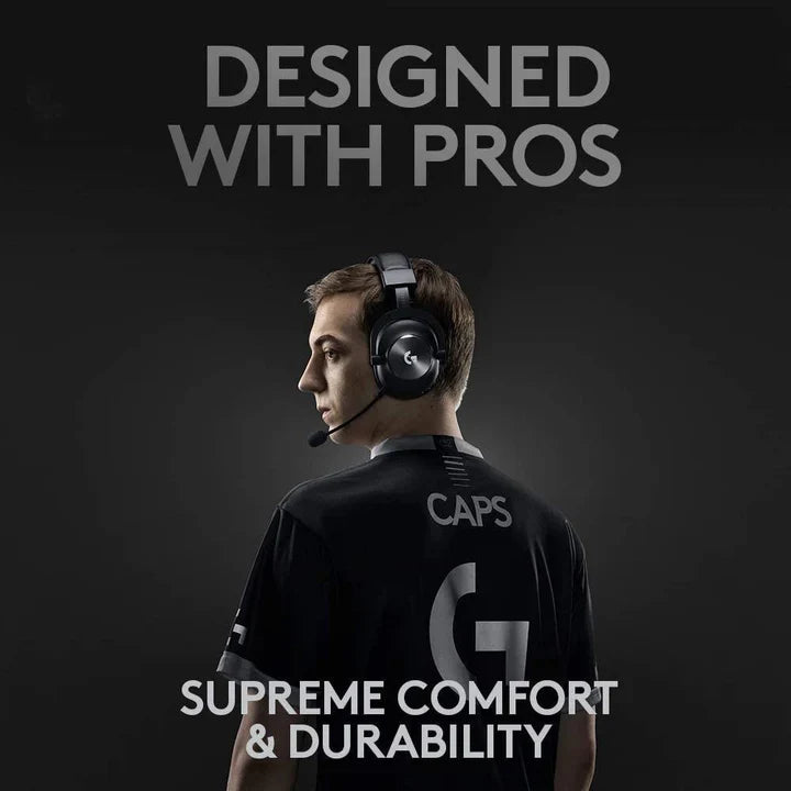 Logitech G Pro X Light Speed Wireless Gaming Headset with Blue VO!CE Mic Technology For PC & PS4/PS5