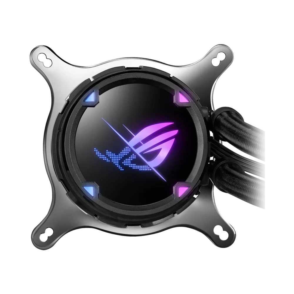 Asus Rog Strix Ii 240 Argb Aio Cpu Liquid Cooler - Black