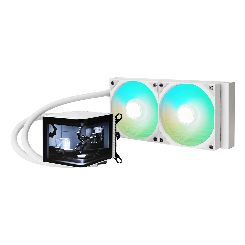 Tryx Panorama Se 240 Argb Liquid Cooler White